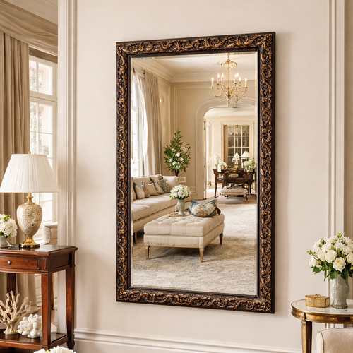 Regal Noir Heritage Mirror